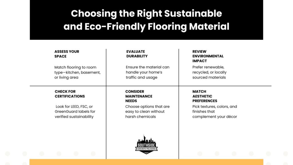 Choosing the Right Sustainable and Eco-Friendly Flooring Material