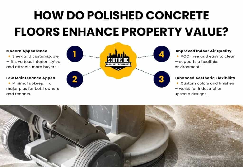 How Do Polished Concrete Floors Enhance Property Value