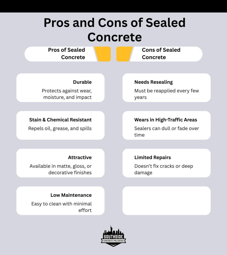 Pros and Cons of Sealed Concrete