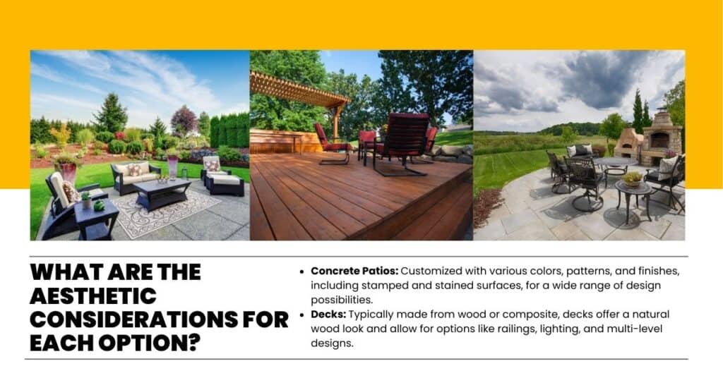 What Are the Aesthetic Considerations for Each Option