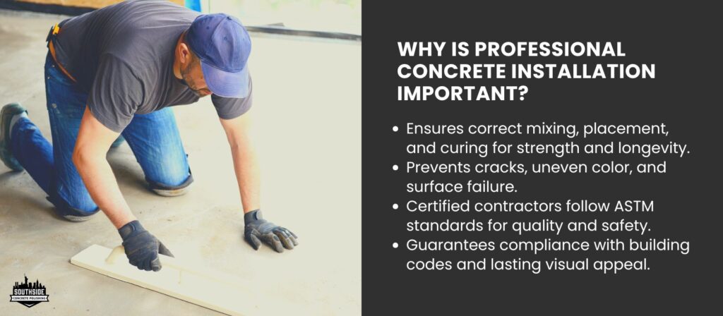 Why Is Professional Concrete Installation Important