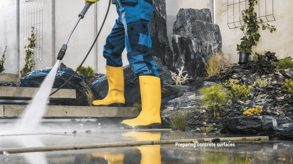 Preparing Concrete Surfaces