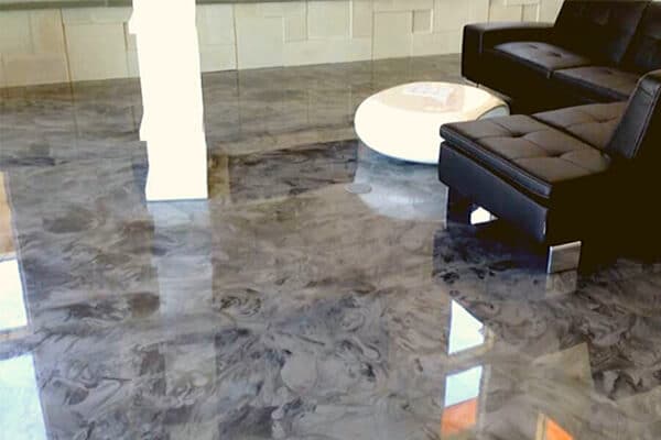 Concrete Stained Like Marble Is A Hot Trend 2