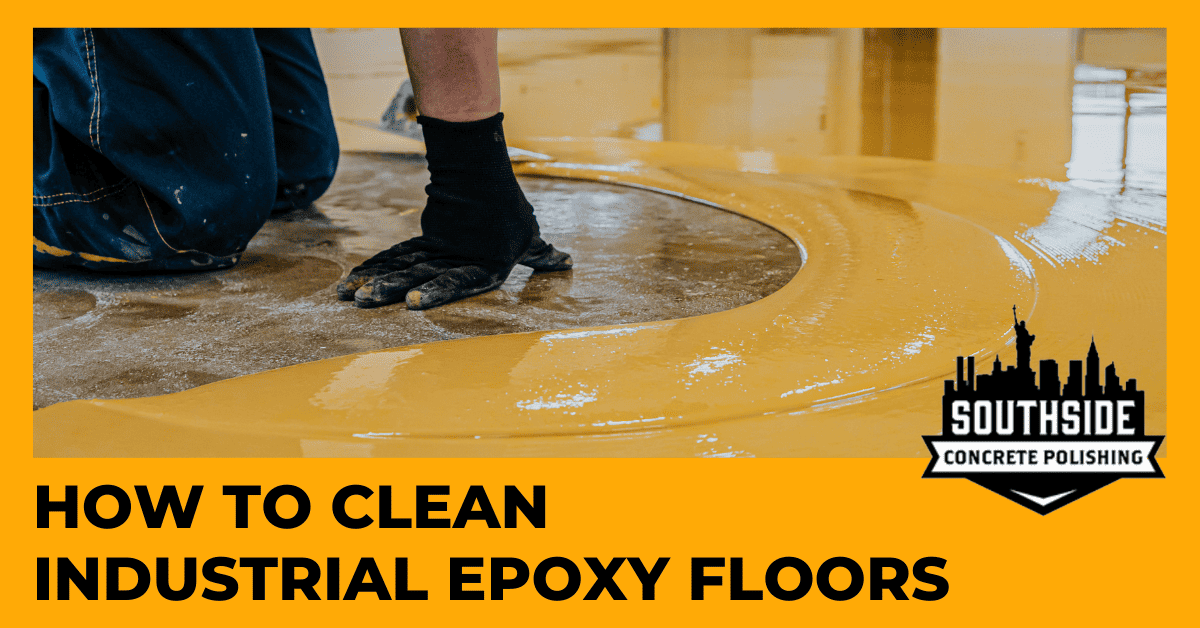 How to clean Industrial epoxy floors