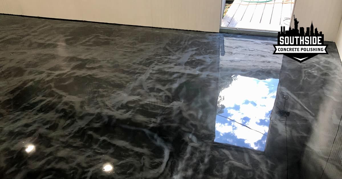 The Ultimate Guide To A Metallic Epoxy Floor - Southside Concrete