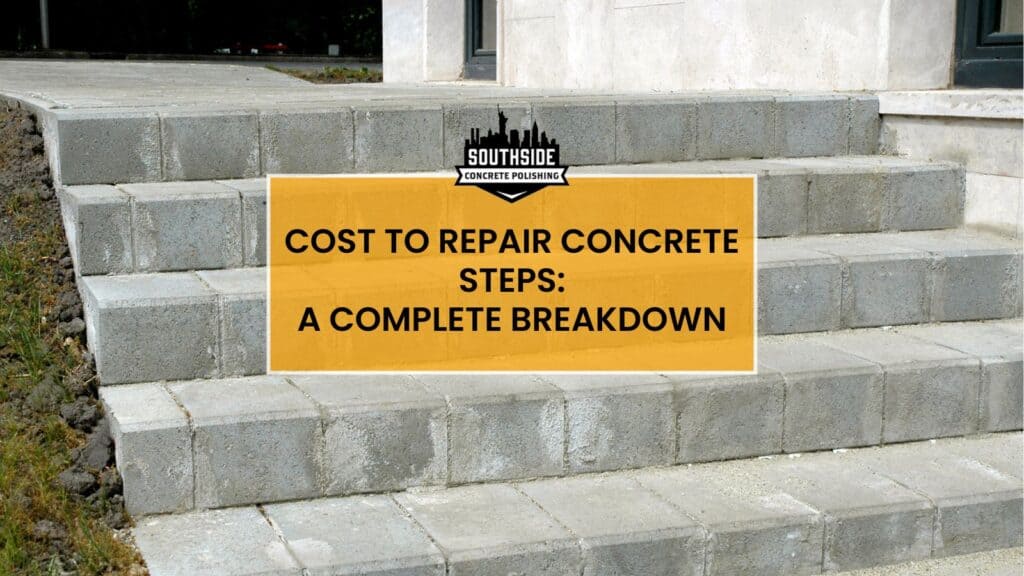 cost to repair concrete steps