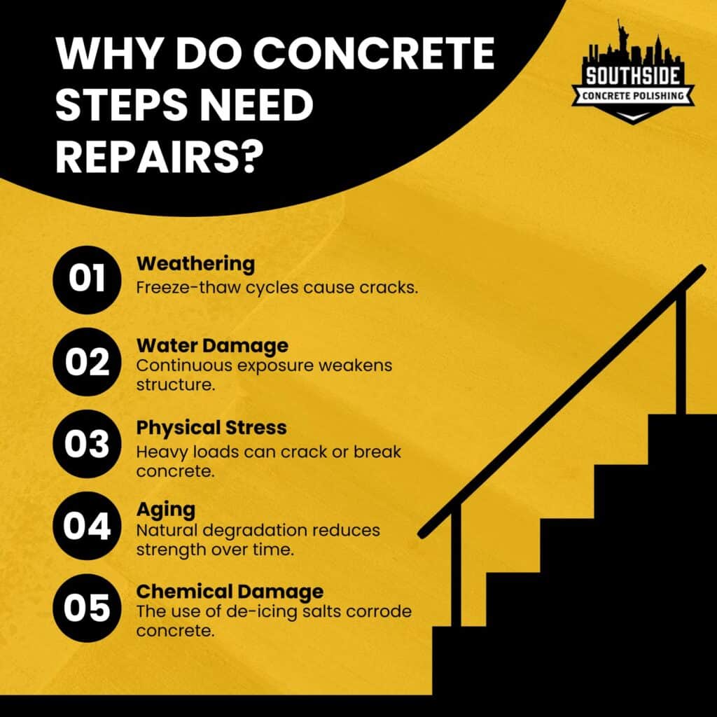 Why Do Concrete Steps Need Repairs